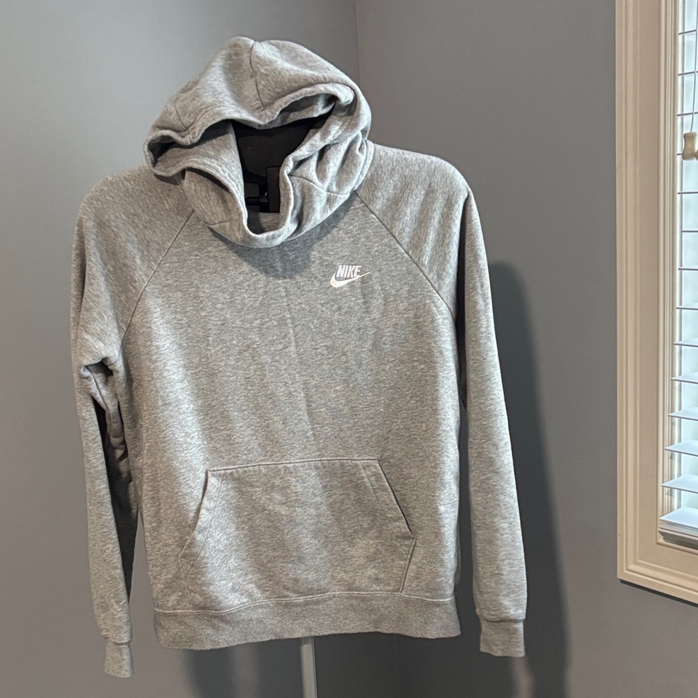Nike Men's Heather Gray Hoodie
